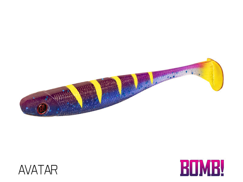 Kunstaas BOMB Rippa Avatar 8 Cm  per 5 verpakt