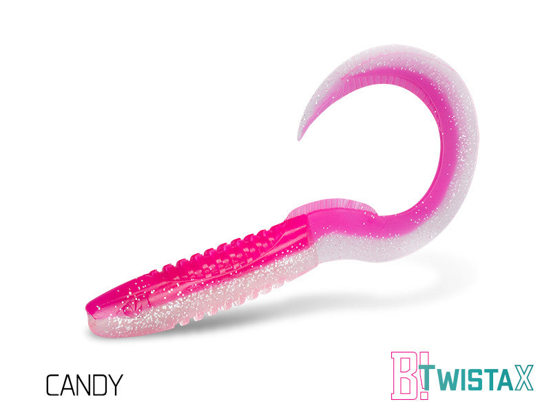 Twistax Eeltail  CANDY  6 Cm 5 stuks