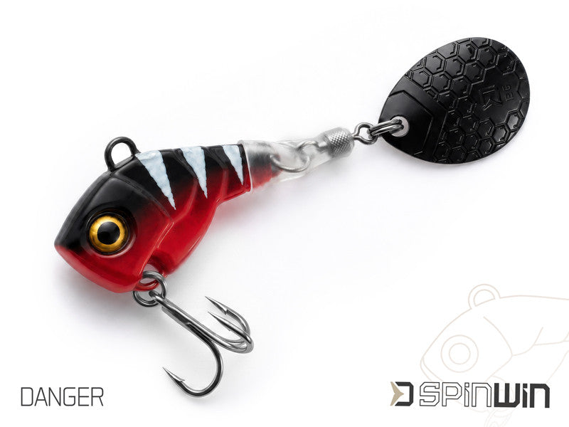 SpinWIN vibrerend kunstaas   DANGER 12 Gr.