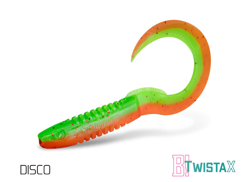 Twistax Eeltail  DISCO  6 Cm 5 stuks