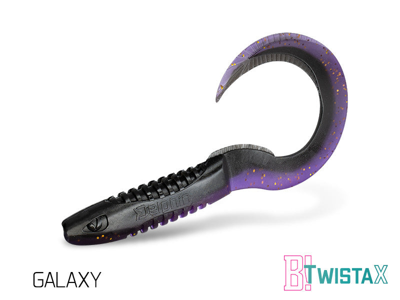 Twistax Eeltail  GALAXY  6 Cm 5 stuks