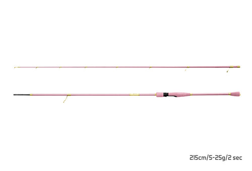 Delphin Queen spinhengel 215 Cm 5/25 Gr.   Pink and Gold