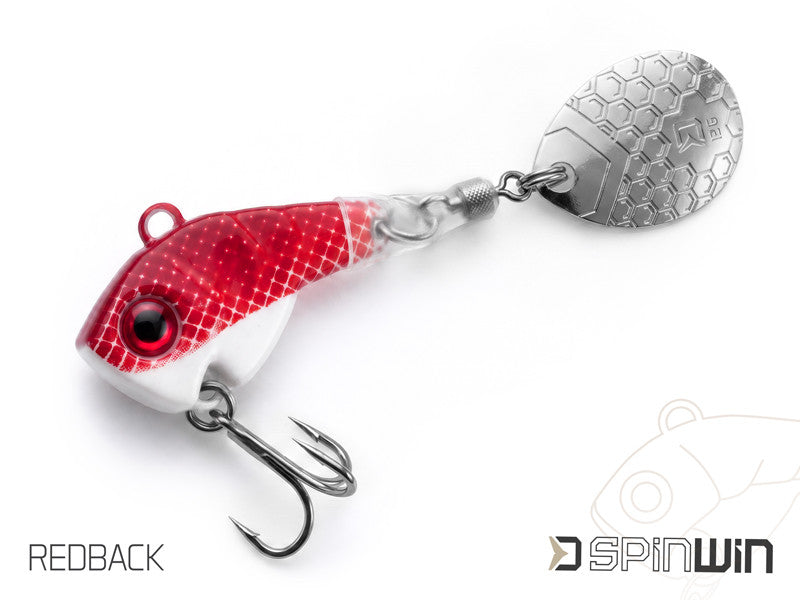 SpinWIN vibrerend kunstaas  REDBACK 12 Gr.