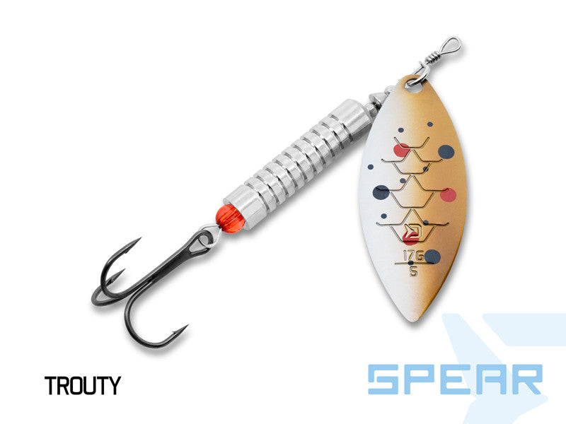Spinner SPEAR uv  TROUTY 3 gr